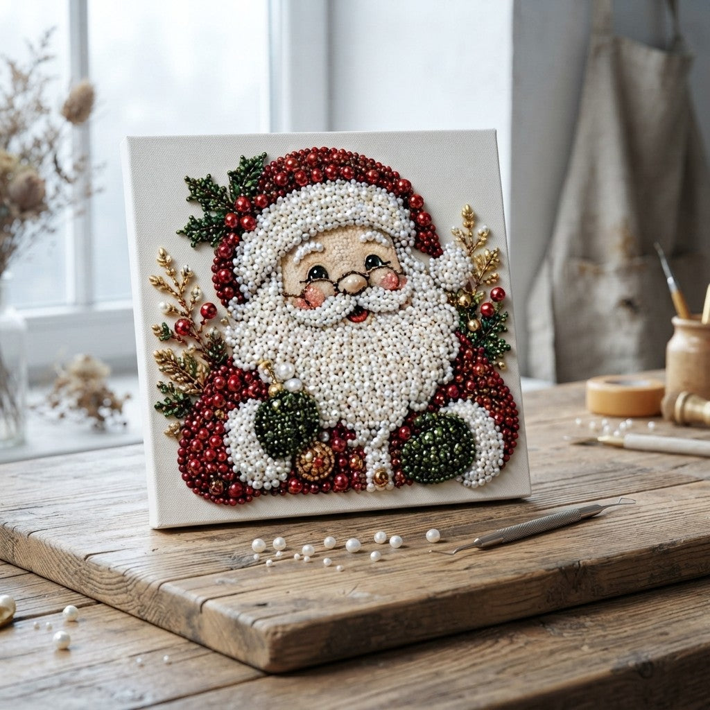 Christmas Pearl Painting Craft Kit